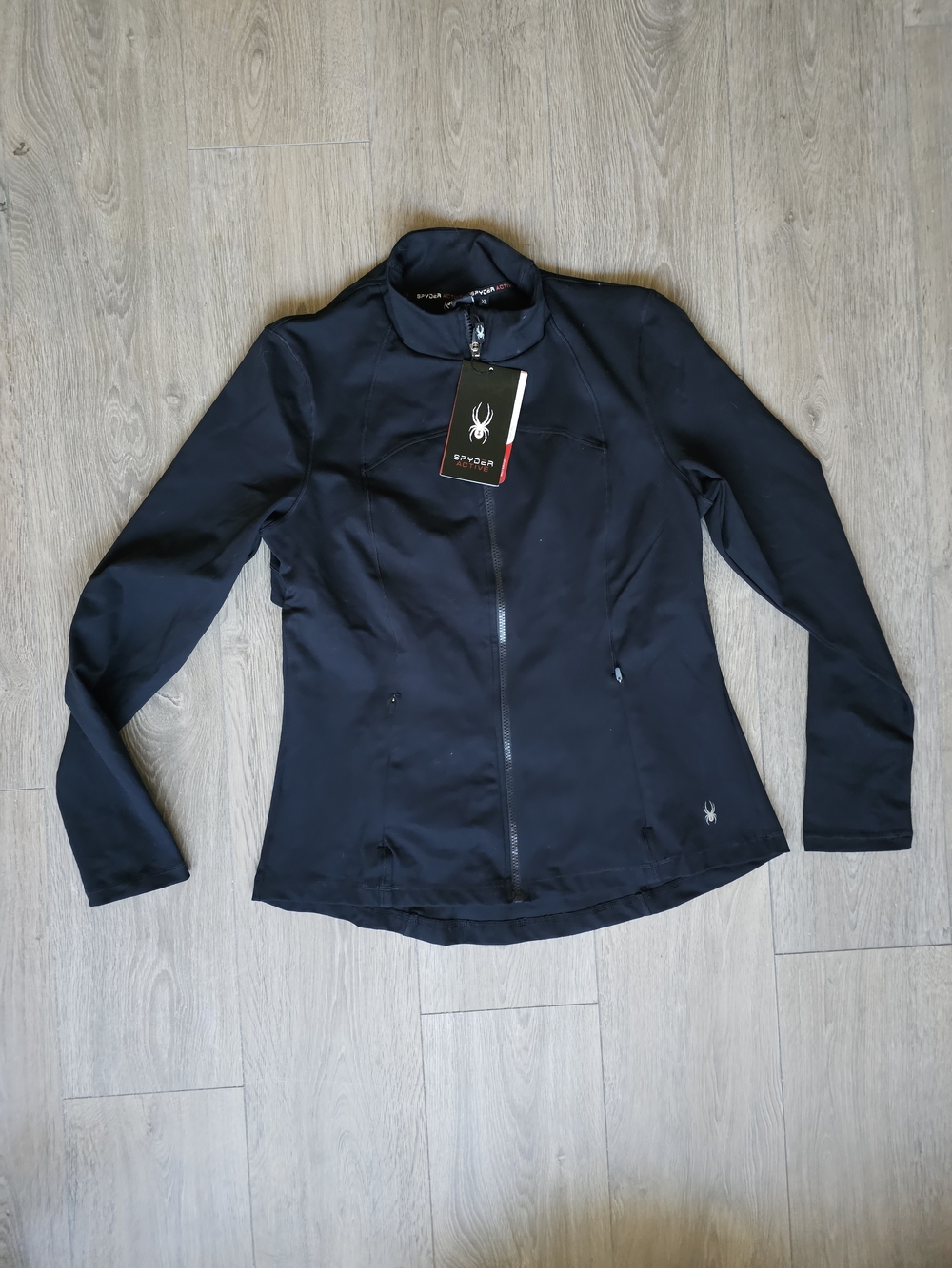 Spyder Women's Black Full-Zip Performance Jacket